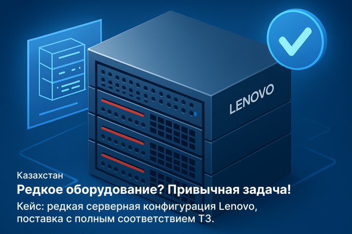 Когда важна каждая деталь: кастомная серверная поставка Lenovo