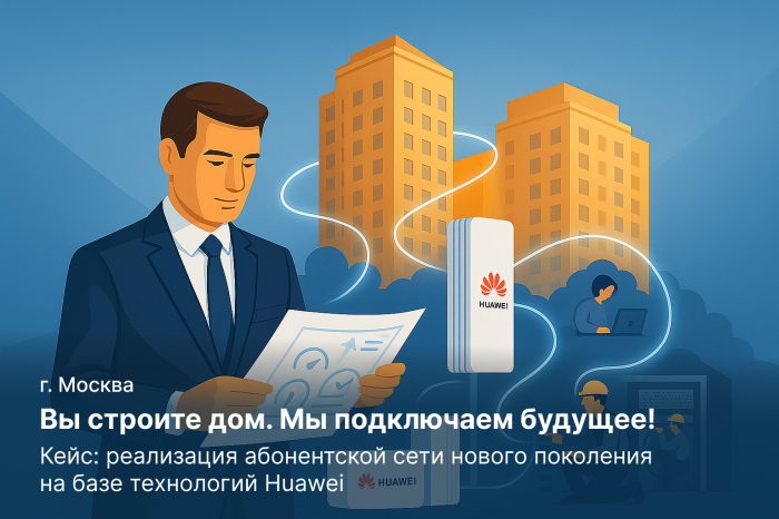 Современная связь в действии: цифровая сеть запущена в ЖК «Остров» г. Москва