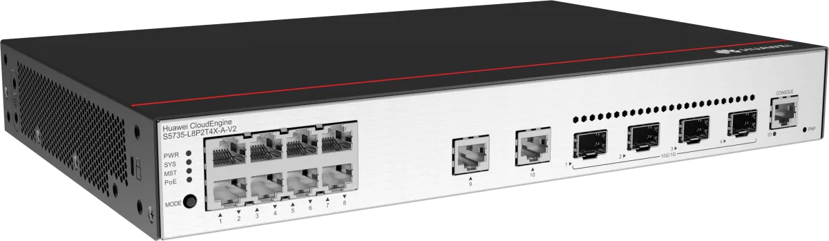 Коммутатор Huawei S5735-L8P2T4X-A-V2