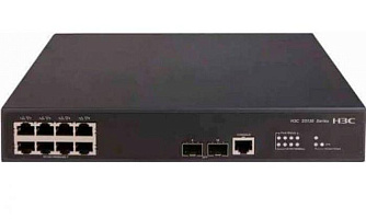 Коммутатор H3C LS-5130S-10P-EI-GL 8G 2SFP управляемый Черный