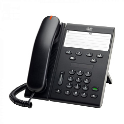 CP-6911-C Cisco IP телефон, 1 линия SIP/SCCP, 2 x FE PoE, без LCD