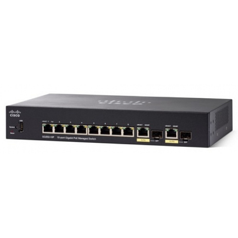 Коммутатор Cisco SB SG350-10-K9-EU