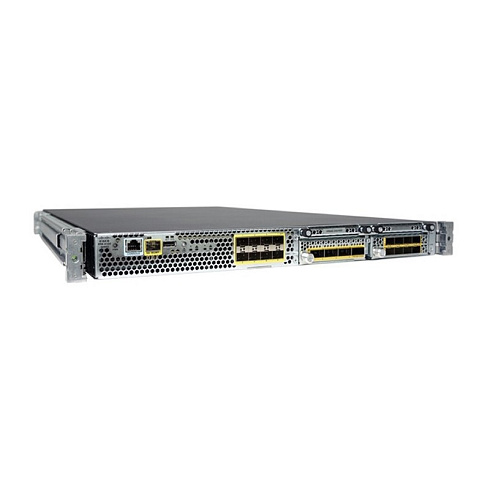 FPR4110-ASA-K9 Cisco FirePOWER межсетевой экран 8xGE, 8xSFP+, 4xQSFP, 10000 IPSec VPN, 200Gb SSD