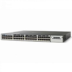 WS-C3750X-48T-S Cisco Catalyst сетевой коммутатор 48 x GE RJ-45, 3 уровня IP Base