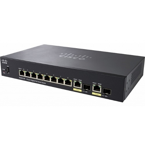 Коммутатор PoE Cisco SB SG250-10P-K9-EU