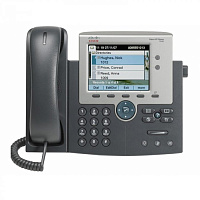 CP-7945G Cisco IP телефон, 2 линии SIP\SCCP, 2 x GE PoE, LCD 320х240 Color, гарнитура RJ-9