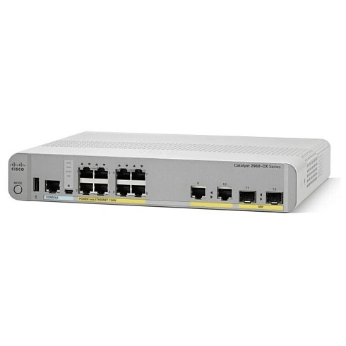 Коммутатор Cisco Catalyst WS-C2960CX-8PC-L