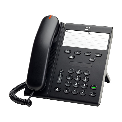 CP-6911-CL-K9 Cisco IP телефон, 1 линия SIP\SCCP, 2 x FE PoE, NO LCD