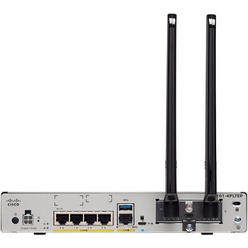 C1101-4PLTEP Cisco LAN маршрутизатор LTE WAN 1xGE, LAN 4xGE