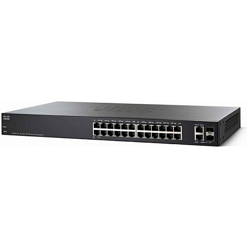 Коммутатор управляемый Cisco SB SF220-24-K9-EU