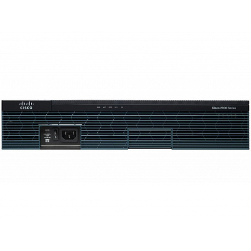 CISCO 2911-V маршрутизатор с функцией голосового VoIP шлюза. 3 x GE RJ-45, PVDM3-16, лицензия UC
