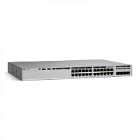 C9200L-24P-4X-E Cisco Catalyst PoE+ коммутатор 24 x GE RJ-45 (370W)+4x10G uplink. Network Essentials