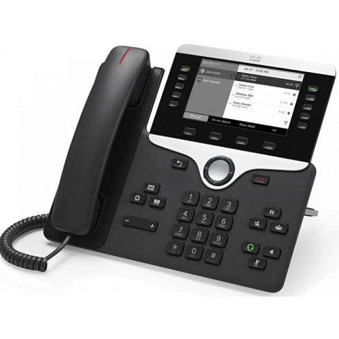 CP-8811-K9 Cisco IP телефон 5 линий SIP, 2 x GE PoE, LCD 800х480, RJ-9