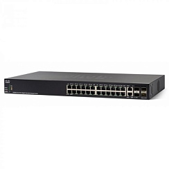 Коммутатор PoE Cisco SB SG350X-24MP-K9-EU
