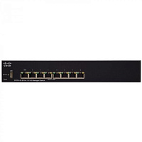 Коммутатор управляемый Cisco SB SF350-08-K9-EU
