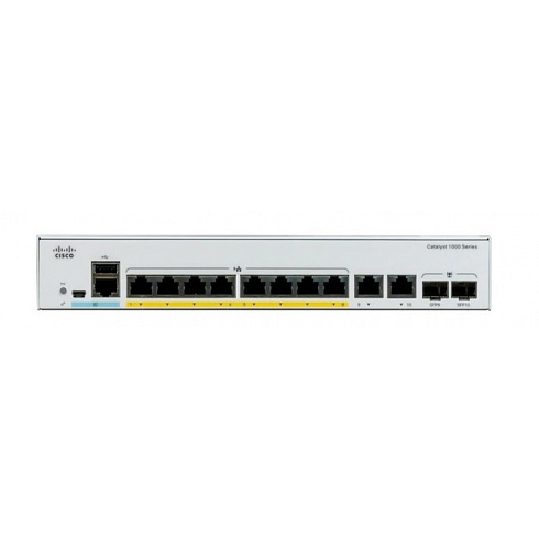 Коммутатор Cisco C1000-8P-2G-L