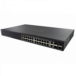 Коммутатор PoE Cisco SB SG550X-24P-K9-EU