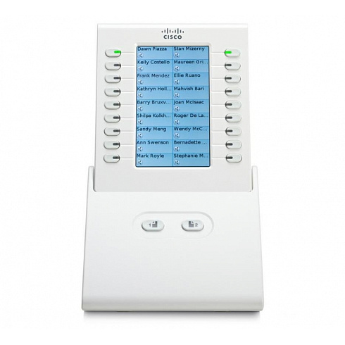 CP-BEKEM-W Cisco клавишная консоль расширения LCD для Cisco IP Phone 8800, 36 линий, черная