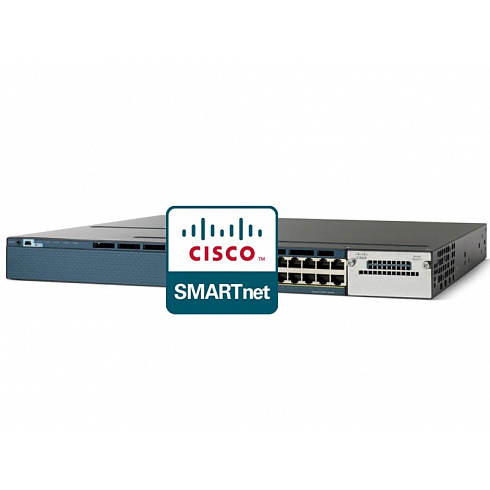 CON-SNT-3560X2TS Cisco SMARTnet сервисный контракт коммутатора Catalyst WS-C3560X-24T-S 8X5XNBD 1год