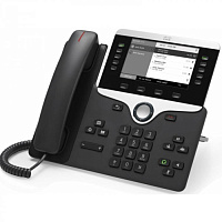 CP-8811-K9 Cisco IP телефон 5 линий SIP, 2 x GE PoE, LCD 800х480, RJ-9