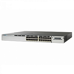 WS-C3750X-24T-S Cisco Catalyst сетевой коммутатор 24 x GE RJ-45, 3+ уровня IP Services
