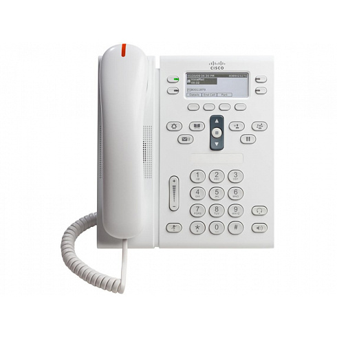 CP-6941-WL-K9 Cisco IP телефон , 4 линии SIP\SCCP, 2 x FE PoE, LCD 396x162 BW, гарнитура RJ-9