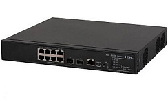 Коммутатор H3C LS-5130S-10MS-UPWR-EI-GL 8G 2SFP+ 8PPoE+ 379W управляемый Черный