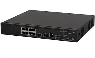 Коммутатор H3C LS-5130S-10MS-UPWR-EI-GL 8G 2SFP+ 8PPoE+ 379W управляемый Черный