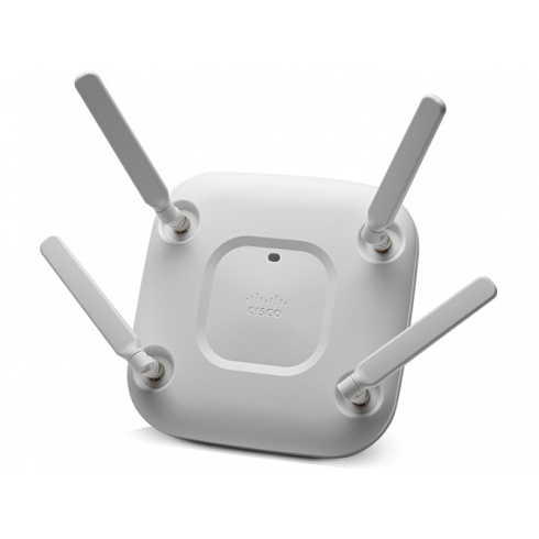 AIR-CAP3602E-R-K9 Cisco WIFI внутренняя точка с внешними антеннами 2.4/5 GHz, 802.11a/n