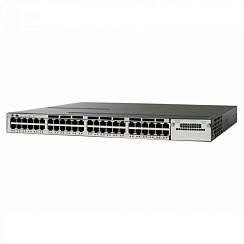WS-C3750X-48T-L Cisco Catalyst сетевой коммутатор 48 x GE RJ-45, 2+ уровня LAN Base