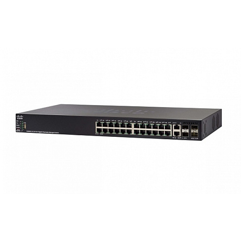 Коммутатор PoE Cisco SB SG550X-24MP-K9-EU