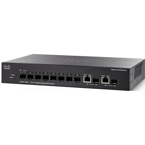Коммутатор Cisco SB SG350-10SFP-K9-EU