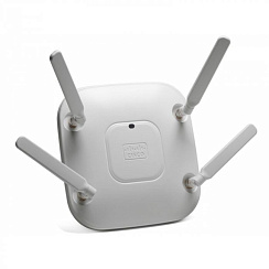 AIR-CAP2602E-R-K9 Cisco WIFI внутренняя точка с внешними антеннами 2.4/5 GHz, 802.11a/n