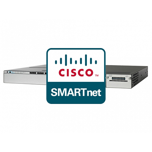 CON-SNT-3750X2PS Cisco SMARTnet сервисный контракт коммутатора Catalyst WS-C3750X-24P-S 8X5XNBD 1год