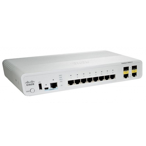 Коммутатор Cisco WS-C2960C-8TC-L
