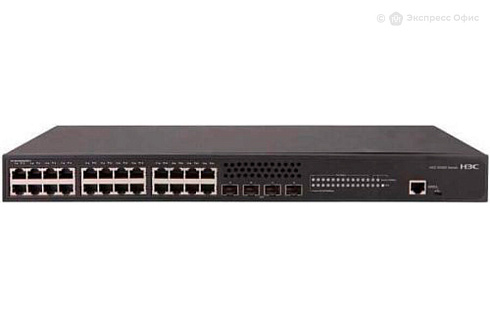 Коммутатор H3C LS-5130S-28S-EI-GL 24G 2SFP+ управляемый Черный