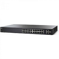 Коммутатор управляемый Cisco SB SF220-24-K9-EU