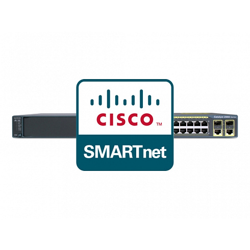 CON-SNT-C29602LT Cisco SMARTnet сервисный контракт коммутатора Catalyst WS-C2960-24LT-L 8X5XNBD 1год