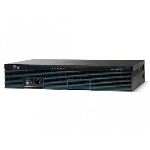 CISCO 2911R-VSEC VPN маршрутизатор модульный 3 x GE RJ-45, 4 x EHWIC, 1 x SM. SEC-NPE