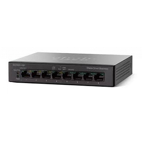 Коммутатор PoE Cisco SB SG110D-08HP-EU