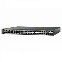 WS-C2960S-F48LPS-L Cisco Catalyst PoE+ (370W) коммутатор 48 портов FE, 4 порта SFP, LAN Base