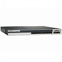 WS-C3750X-12S-E Cisco Catalyst сетевой коммутатор 12 x GE SFP, IP Services